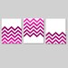 Modern Chevron Trio - Set of Three 8x10 Zig Zag Chevron Ombre Prints - Choose Your Colors - Shown in Aqua, Blue, Pink, Green, and More