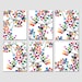 Modern Abstract Colorful Dots Collection - Set of Six 8x10 Prints - Rainbow Colorful Wall Art