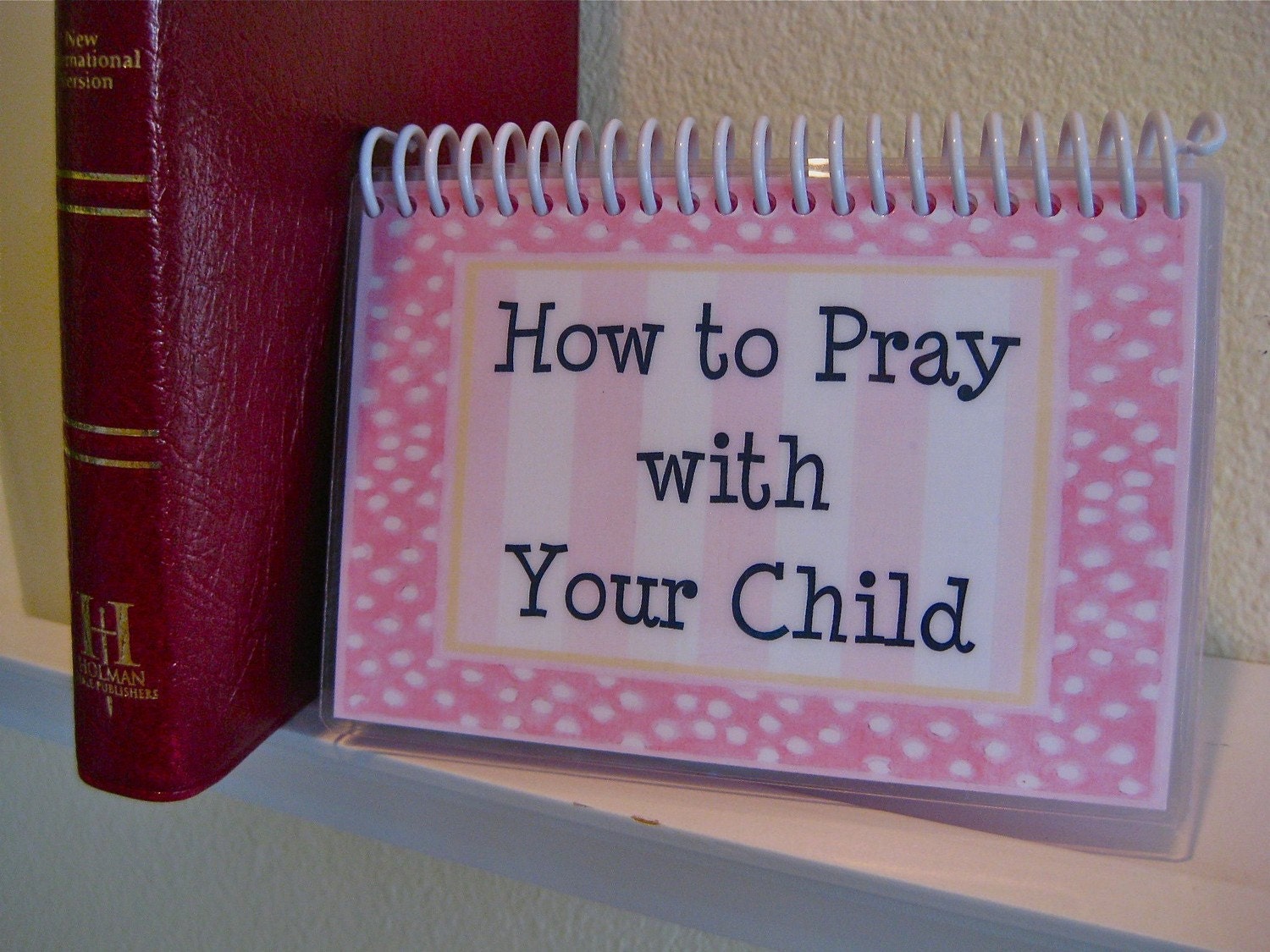 How to Pray With Your Child, Spiral-Bound, Laminated Prayer Cards