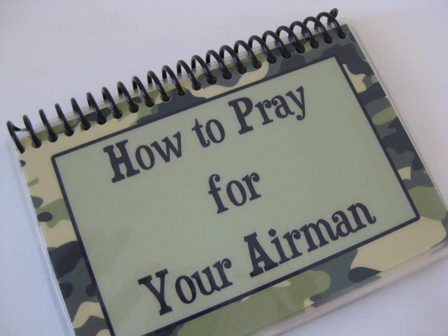 How to Pray for Your Airman, Spiral-Bound Laminated Prayer Cards