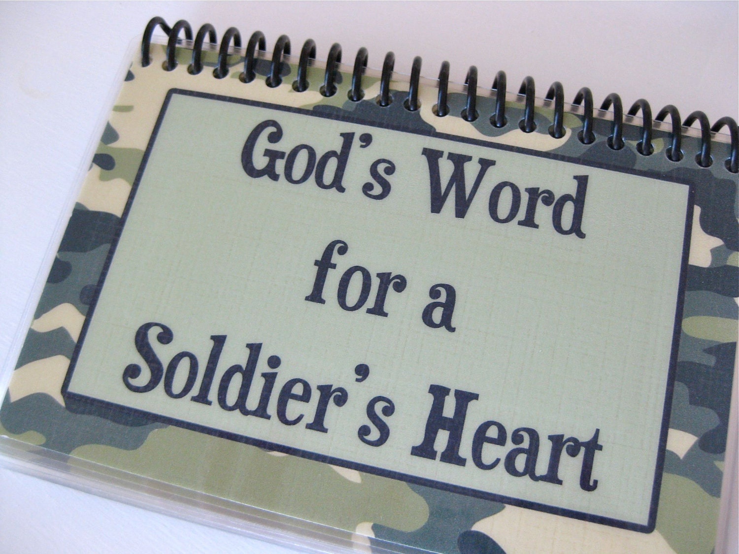 God's Word for a Soldier's Heart, Spiral-Bound, Laminated Bible Verse Cards