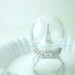 Winter in Paris Ring. Snow Globe. Eiffel Tower Ring. Paris. Pyrex Glass Dome. Diorama Jewelry. Waterless. Mothers Day.
