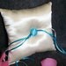 Set of 2 Custom Color Accent Ring Bearer Pillows