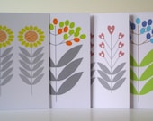 Set of 4 Note cards