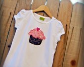 Birthday Party Cupcake Shirt- coordinates with Mary Had A Little Party's Shop Items
