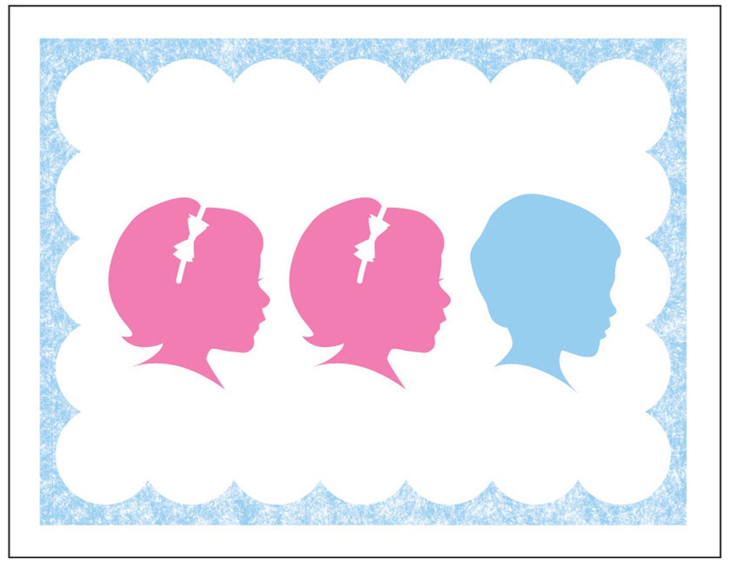 Silhouette Note Cards (Set of 10)