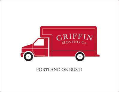 Moving Truck Move Announcement