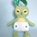 Baby Binky Bunny PDF printable pattern