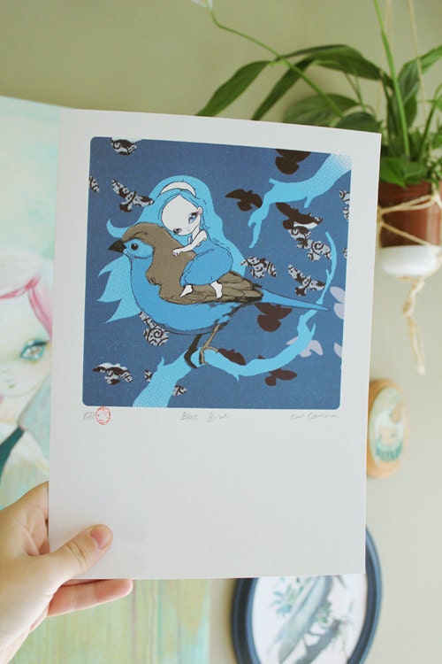 Blue Bird Limited Edition Print