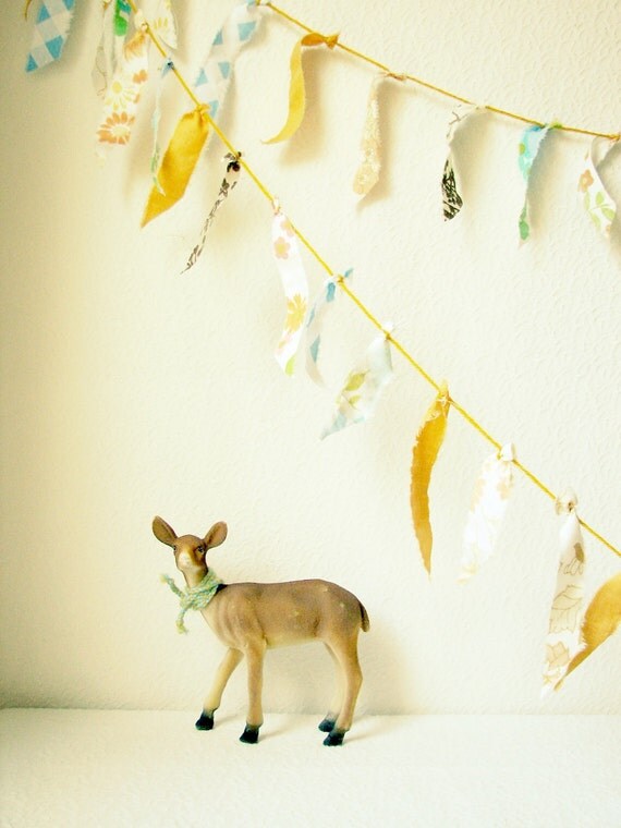 Fun Fringe Garland DIY Kit Made to Order You Choose the Colorway