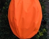 Safety  Bright Orange Bicycle Helmet Cover Waterproof