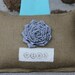 Personalized Pillow - Create Your Own Burlap Pillow - choose from many fabrics and colored flowers