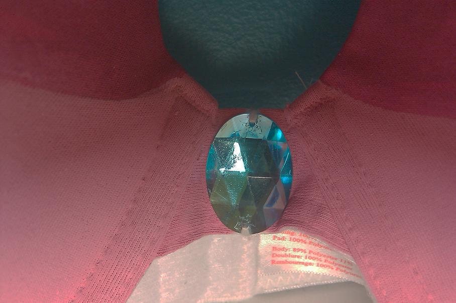 Princess Peach Style Bra