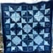 Blue Jean Quilt Log Cabin Stars