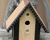 Adirondack Style Cedar Wood Birdhouse