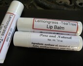 Lemongrass - Tea Tree All Natural Lip Balm