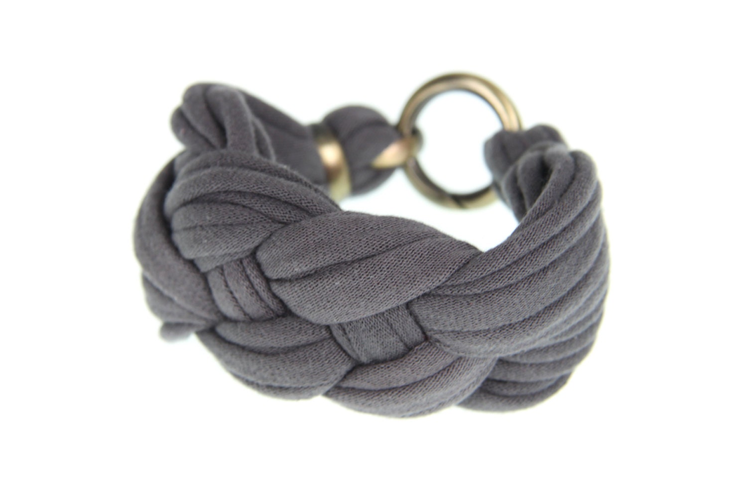 Jewelry Cuff Fabric Womens Bangles Braided Bracelet Friendship  Tribal Titanium Chunky Cool Boho Stack Bangle Bracelets Dark Grey Brass CIJ