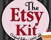 The Etsy Complete Kit  Limited sale Over 8,600 sold ORIGINAL SELLER Party Printable Note Cards