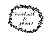 Custom Calligraphy Name Stamp with Leaf Border