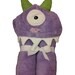 Handmade One Eyed Purple Monster