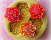 Rose Mold Flower Silicone Flexible Clay Resin Mould