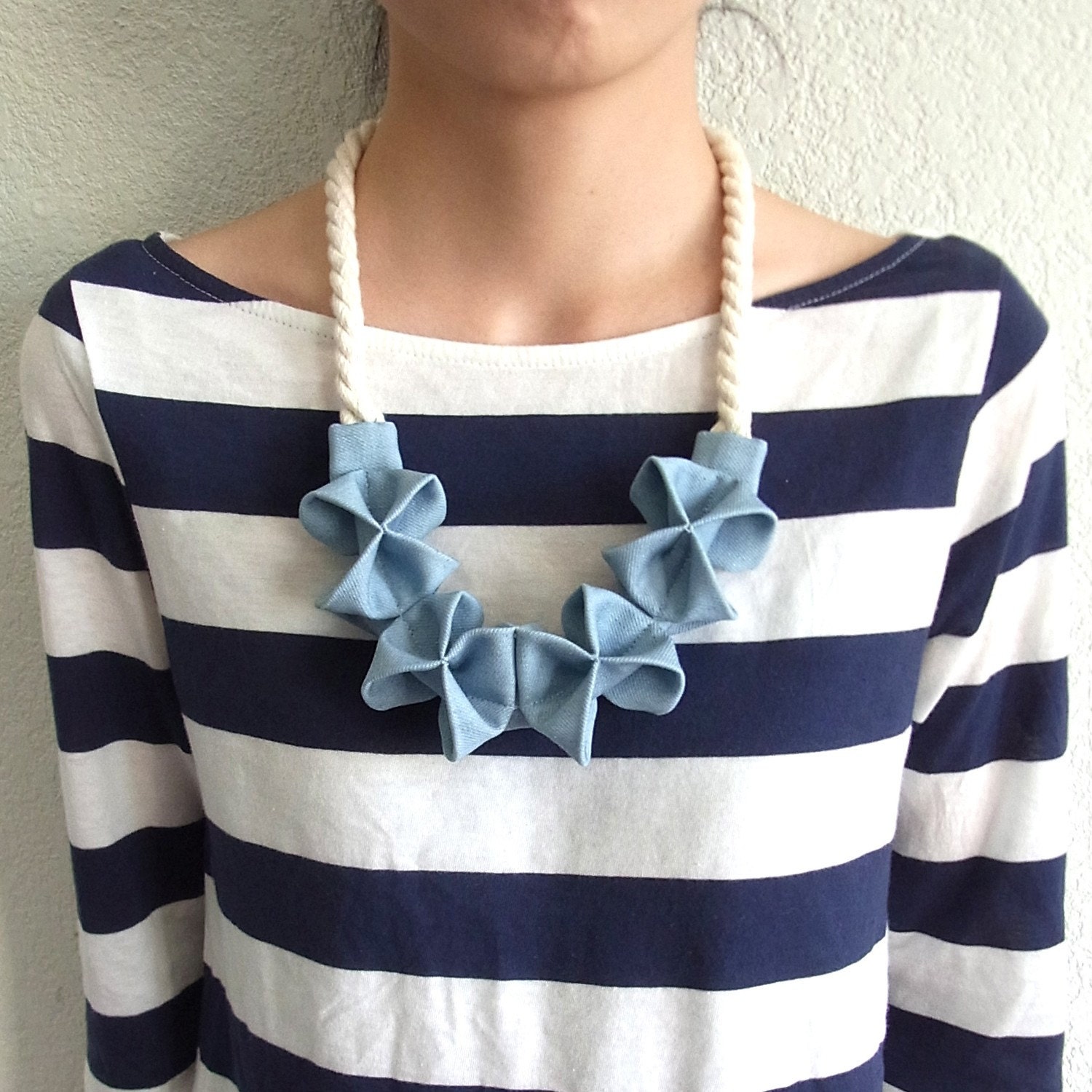 SALE of the WEEK -Origami Kuru Shou - Light Blue Denim - Rope