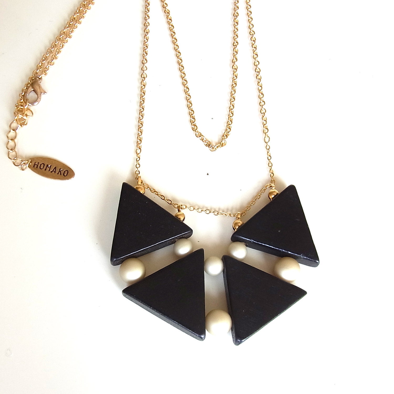 Kuro Sankaku Necklace