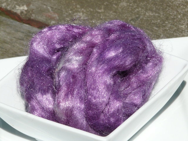 Hand Dyed Nylon Firestar 1/2 oz. - Lavender