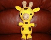 PDF PATTERN Chubby Safari Giraffe