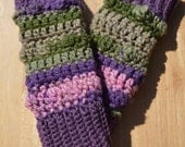Toddlers Leg Warmers Crochet Pattern Fits size 4T-5T