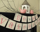 valentines decoration Be My Valentine sign, banner, garland, swag Il_170x135