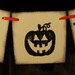 halloween banner decoration, sign, banner, photoprop