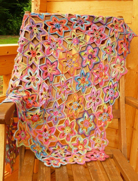 Lily Crochet Blanket - PDF Crochet Pattern