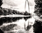 The Gateway Arch and Lake 1st