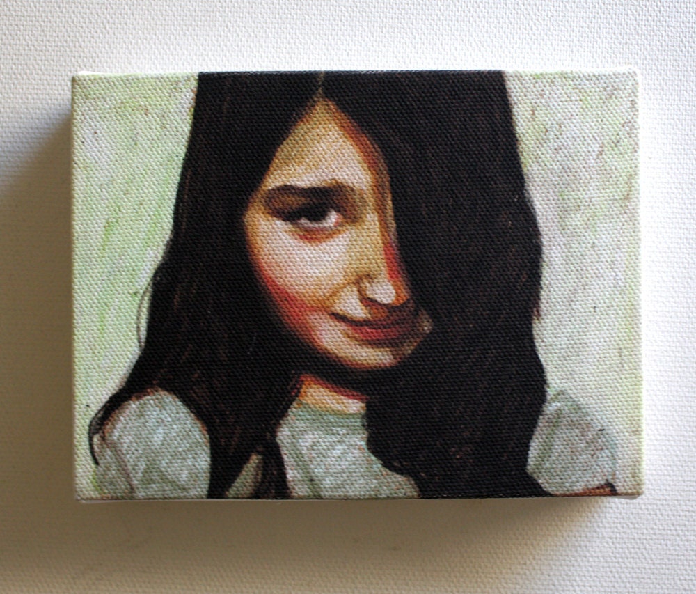 Friend of Polinka / Tiny canvas print