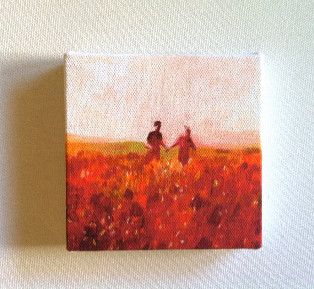 I must be dreaming / Tiny canvas print