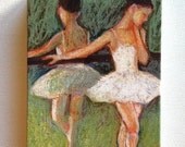 Ballet dancer / Tiny canvas print