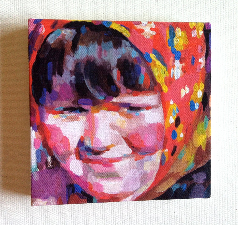 Spring Fragrances / Tiny canvas print