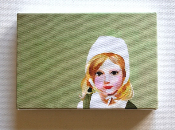 Doll / Tiny canvas print