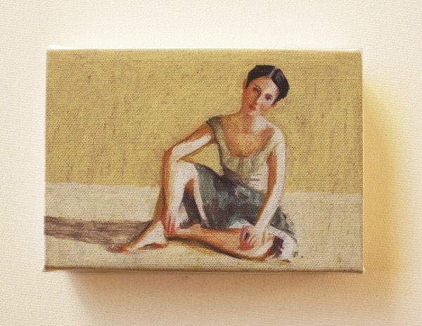 The Dancer / Tiny canvas print