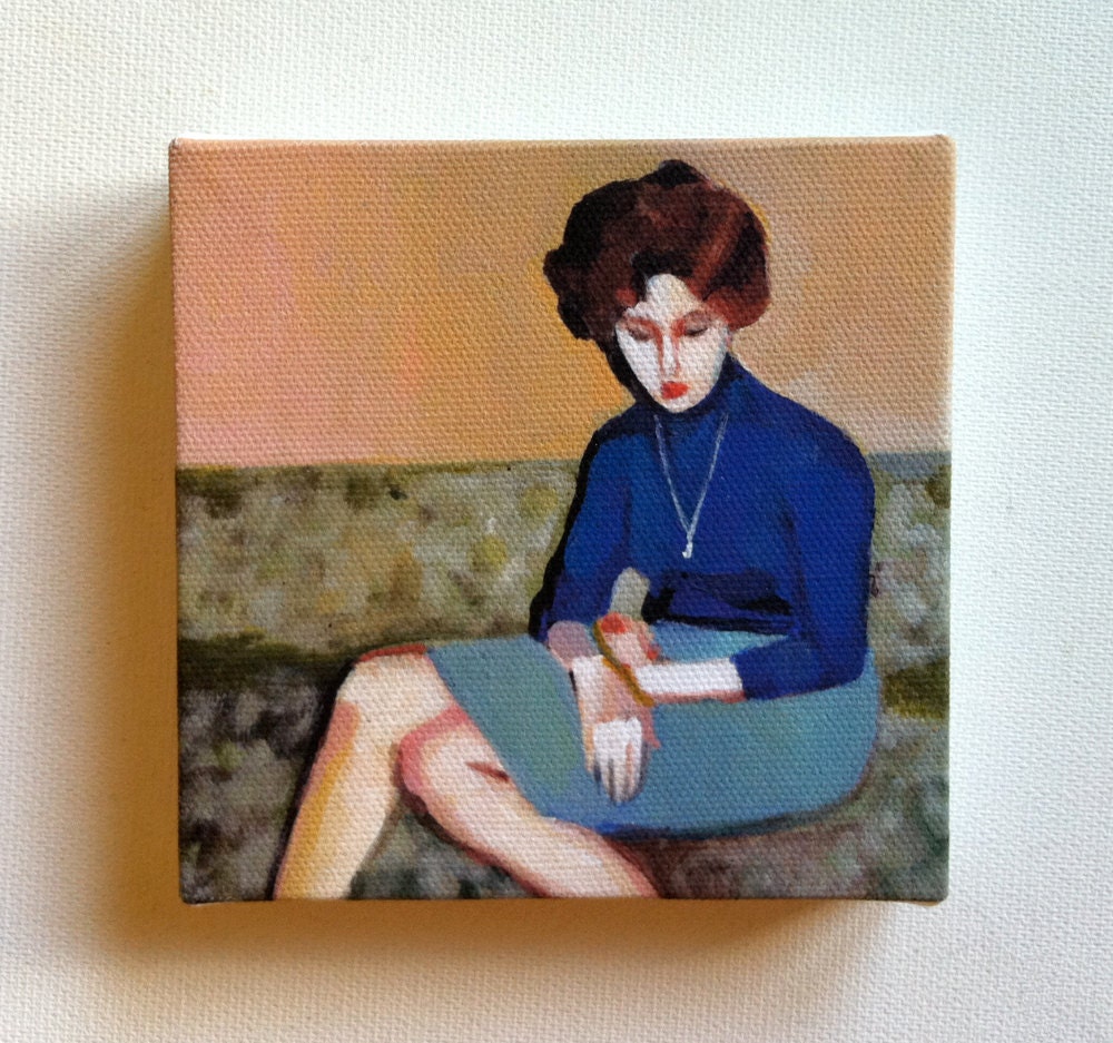 Judy / Tiny canvas print