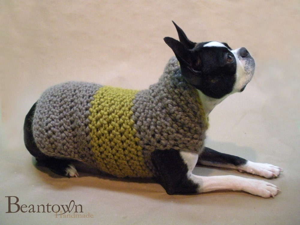 Toffee High Collar Dog Sweater Custom Size and Color Up to 35lbs
