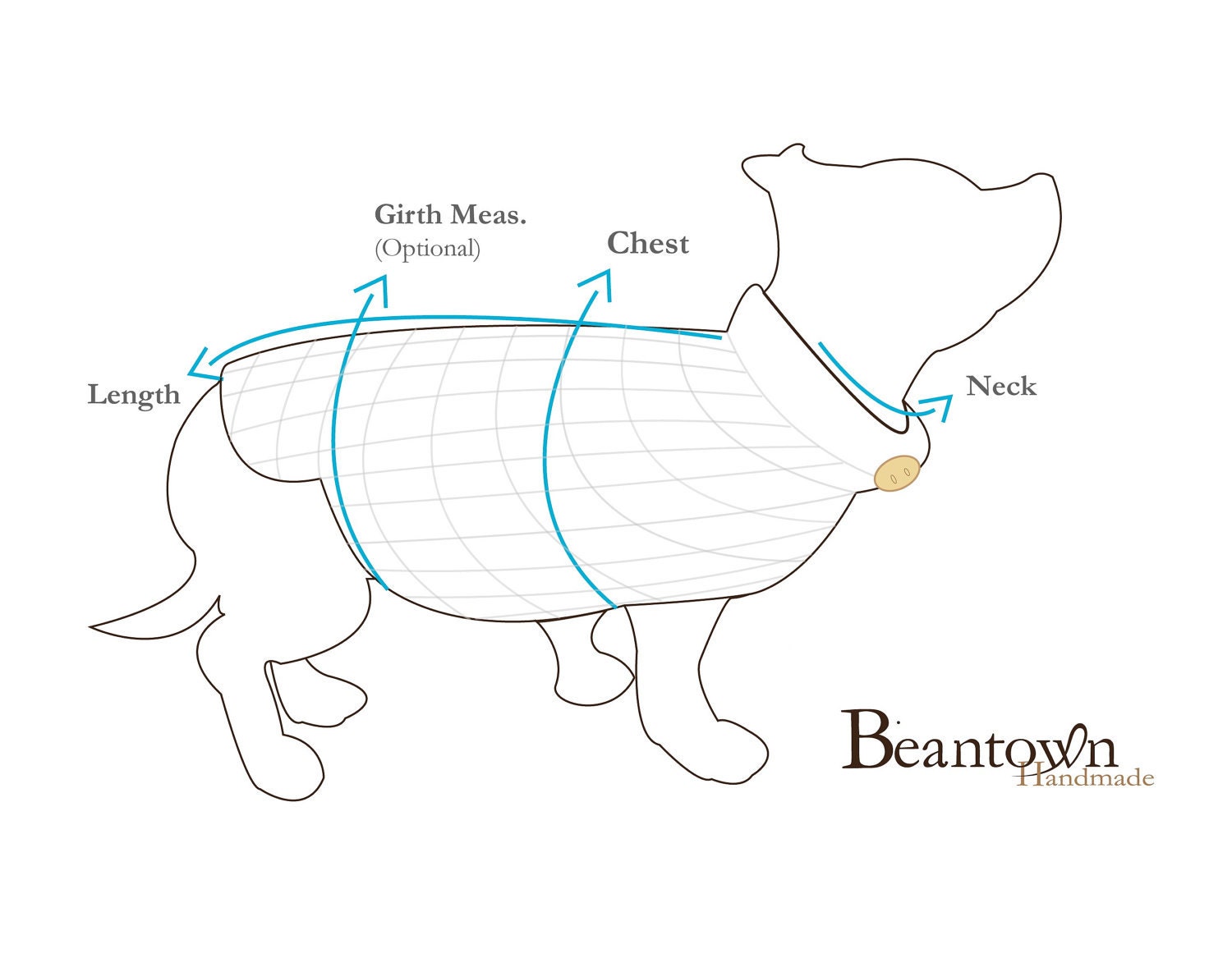 Ultra Warm and Thick Dog Sweater - Custom Size Up to 35 lbs