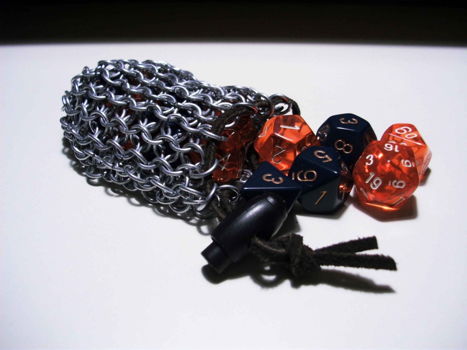 Small Chainmail Dice Pouch