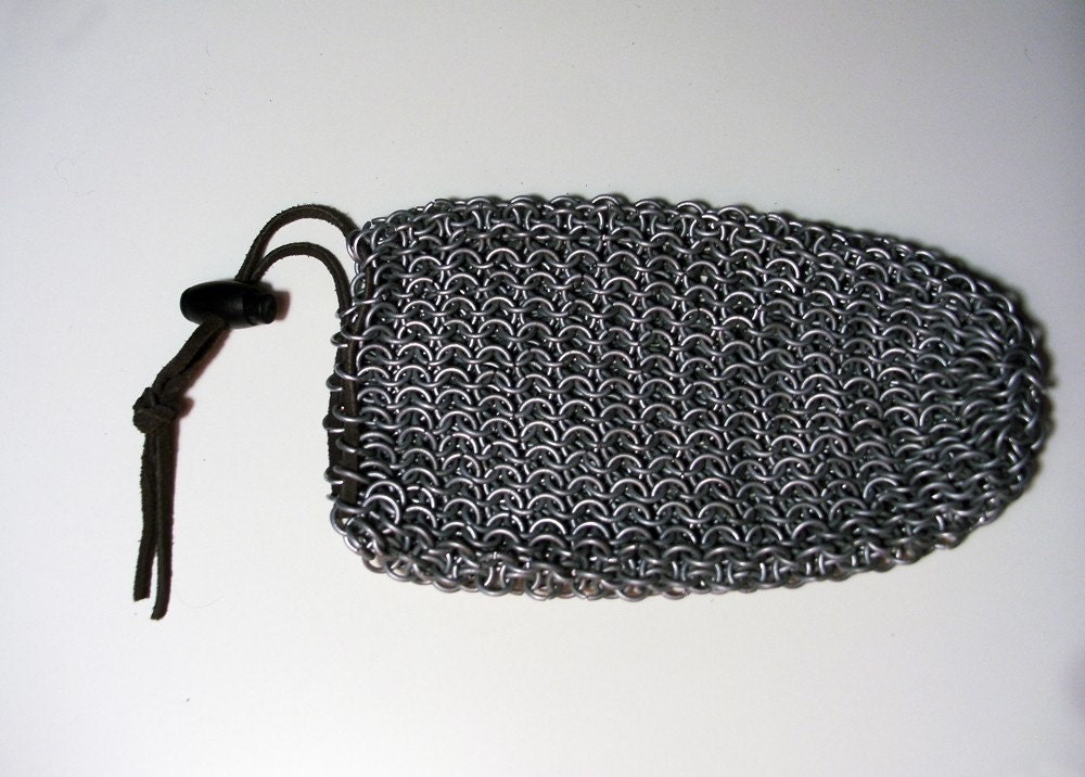 Chainmail Dice Pouch