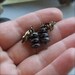 SALE - Hematite, Brass - Clip Earrings - 'Steel'