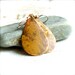 Mustard, Rust Patinaed Brass Teardrop - Patina Earrings -Pumpkin Spice Drops -Jewellery