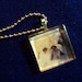 PEKINGESE Peke dog photo glass pendant charm tile necklace dog rescue