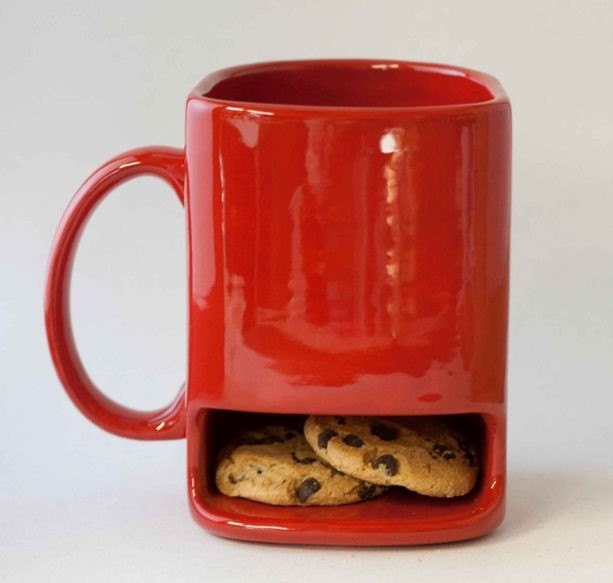 Red dunk mug