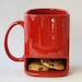 Red dunk mug